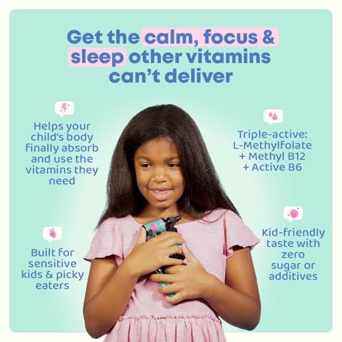 Image 3 of JoySpring MethylBee Kids Methylfolate Drops, Berry, 30 Servings, 3+