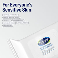 Thumbnail for Image 6 of Cetaphil Gentle Makeup Remover Face Wipes, Fragrance Free, 25 Count