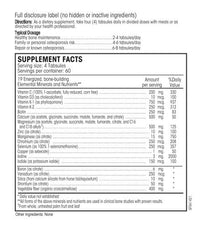 Thumbnail for Image 2 of PERQUE Bone Guard Forte 20 240 Tablets