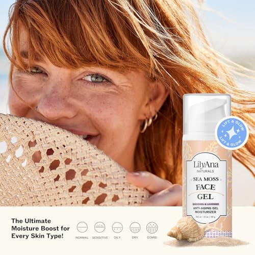 Image 3 of LilyAna Naturals Sea Moss with Bakuchiol Face Gel - 1oz