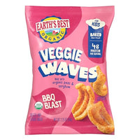 Thumbnail for Image 1 of Default Title for the product Earth's Best Veggie Waves BBQ Multipack, 2.25 Oz (Pack of 5)