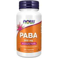 Thumbnail for Now Foods Paba 500 mg 100 Caps