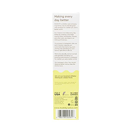 Image 5 of RADIUS USDA Kids Organic Toothpaste, Coconut Banana, 3 Oz