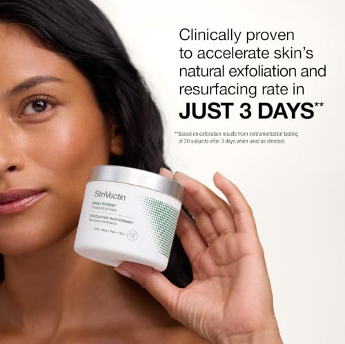 Image 5 of StriVectin Daily Reveal Exfoliating Face Pads, Remove Dead Skin, 60 Count