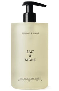 Thumbnail for Image 4 of Bergamot & Hinoki / 15.2 Fl Oz (Pack of 1) for the product Salt & Stone Body Wash for Women & Men