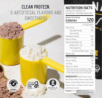 Thumbnail for Image 3 of Ascent 100% Whey Protein Powder, Lemon Sorbet, 1.7 lb