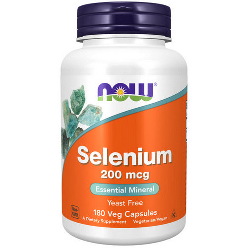 Now Foods Selenium 200 Mcg 180 Veg Caps