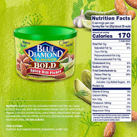 Thumbnail for Image 3 of Blue Diamond Almonds Spicy Dill Pickle Flavored Snack Nuts, 6 Oz Resealable Can Pack of 2