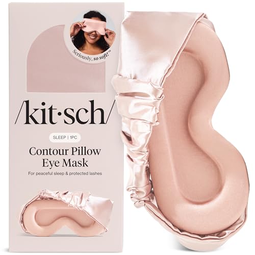Image 1 of Blush for the product Kitsch Satin Sleep Mask