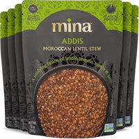 Thumbnail for Image 1 of Default Title for the product Mina Moroccan Lentils Ready to Eat Pack of 6, 10 oz