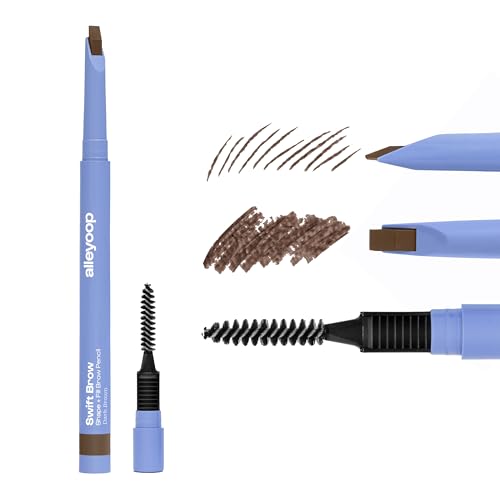 Image 1 of Default Title for the product ALLEYOOP Swift Brow Shape + Fill Eyebrow Pencil, Sharpener, Dark Brown