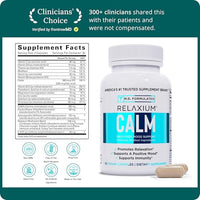 Thumbnail for Image 4 of Relaxium Calm Stress & Mood Support Supplement, Ashwagandha, 60ct