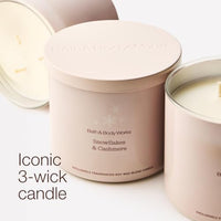 Thumbnail for Image 2 of Bath & Body Works 3-Wick Candle, Snowflakes & Cashmere Scent