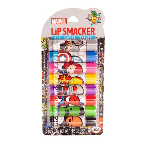 Image 1 of Default Title for the product Lip Smacker Marvel Avenger Flavored Lip Balm Party Pack 8 Count