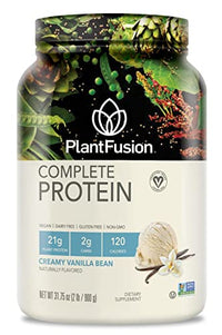 Thumbnail for Image 9 of Vanilla / 30 Servings (Pack of 1) for the product PlantFusion Complete Vegan Protein Powder