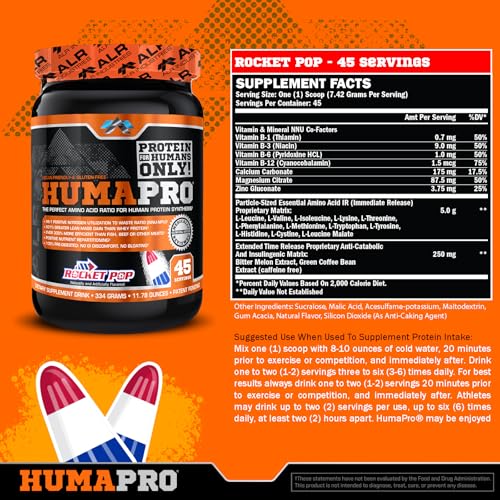 Image 2 of ALR Industries Humapro Vegan EAA Formula