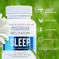 Thumbnail for Image 3 of Relaxium Sleep Aid for Adults, 5mg Melatonin, Magnesium Glycinate, 14-Day