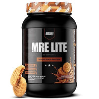 Thumbnail for Image 1 of Default Title for the product REDCON1 MRE Lite Whole Food Protein Powder, Peanut Butter Cookie - Low Carb & Whey Free Meal Replacement with Animal Protein Blends - Easy to Digest Supplement Made with MCT Oils (30 Servings)