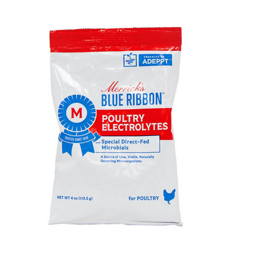Blue Ribbon Poultry Electrolytes 4 Oz by Merrick