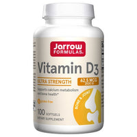 Thumbnail for Jarrow Formulas Vitamin D3 2500 IU 100 Softgels