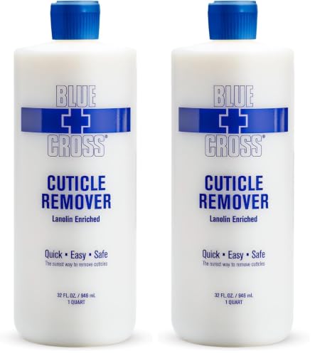 Image 6 of 32 Fl Oz (Pack of 2) for the product Blue Cross Cuticle Remover & Softener with Lanolin for Nails