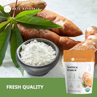Thumbnail for Image 5 of Kate Naturals Tapioca Starch Flour for Baking, Cooking & Boba Pearls (12oz)