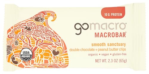 Image 1 of Default Title for the product GoMacro Bar Double Chocolate Peanut Butter Organic 2.3 Ounce
