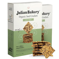 Thumbnail for Image 3 of Salt&Pepper 2 Pack / 8.4 Ounce (Pack of 2) for the product Julian Bakery Organic Seed Crackers