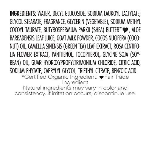 Image 5 of Nubian Heritage Body Wash Goats Milk and Chai Soothing & Hydrating Body Cleanser, 13 Fl Oz (Pack of 12)
