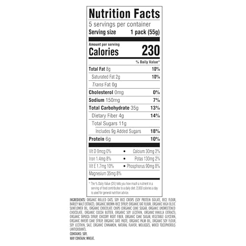 Image 2 of CLIF Bar Energy Bites, Chocolate Chip, 5ct (Pack of 2)