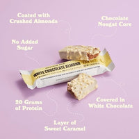 Thumbnail for Image 5 of BAREBELLS Protein Bars White Chocolate Almond - 12 Count, Pack of 2