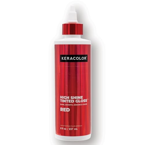 Image 4 of Red for the product KERACOLOR High Shine Tinted Hair Gloss In-Shower Glaze
