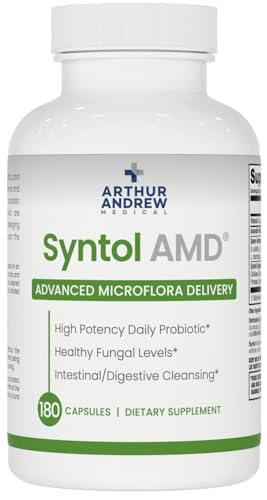 Image 1 of 180 Count (Pack of 1) for the product Arthur Andrew Medical Syntol AMD Probiotic Multi-Enzyme