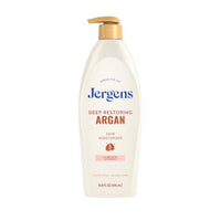 Thumbnail for Image 1 of 16.8 Fl Oz (Pack of 1) / 16.8oz Lotion for the product Jergens Deep Restoring Argan Oil Body Lotion For Dry Skin, 16.8 fl oz