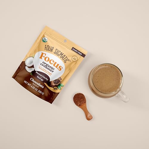 Image 4 of Four Sigmatic Focus Chocolate Coffee Creamer 4.23 oz