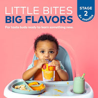 Thumbnail for Image 6 of Plum Organics 6 Months Baby Food Variety Pack, 3 Flavors, 4 oz, 18 Pack