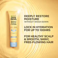 Thumbnail for Image 3 of Garnier Whole Blends Honey Water Cream, 100 Hours Moisture Lock, Pack of 2