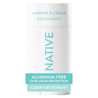 Thumbnail for Image 1 of Default Title for the product Native Deodorant Contains Naturally Derived Ingredients, 72 Hour Odor Control, Deodorant for Women and Men, Aluminum Free, Jasmine & Cedar 2.65oz