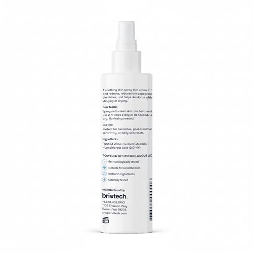 Image 15 of BRIOTECH Topical Skin Spray, Face & Body HOCl Skincare