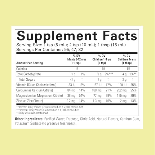 Image 6 of ChildLife Essentials Liquid Calcium Supplement for Kids