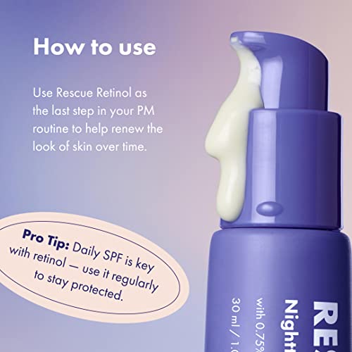 Image 7 of HERO COSMETICS Rescue Retinol Nighttime Renewing Retinol Cream, 1 Fl Oz
