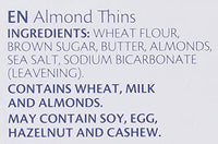 Thumbnail for Image 3 of Jules Destrooper Almond Thins, Non-GMO, Kosher Dairy - 3.5 Oz, Pack of 12