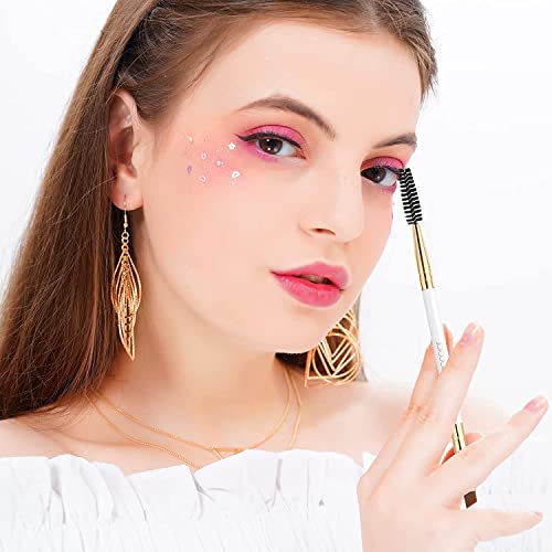 Image 5 of docolor Eyebrow Brush Duo Eyebrow Spoolie 3Pcs