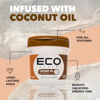 Thumbnail for Image 5 of Eco Style Gel Coconut Oil, 32 Ounce