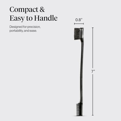 Image 4 of Kitsch Double Sided Edge Brush for Women – 2 Pcs