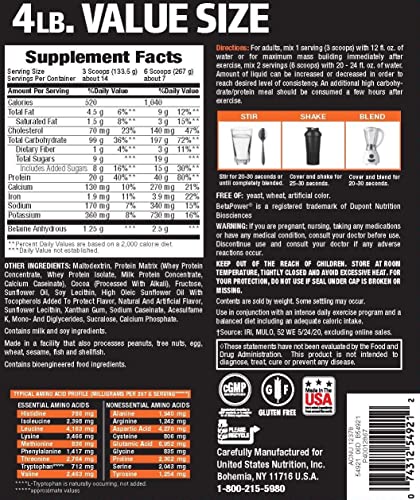 Image 6 of Body Fortress Super Advanced Mass Gainer