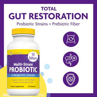 Thumbnail for Image 4 of InnovixLabs Multi Probiotic & Curcumin Bundle Multi-Strain Probiotic (60 Time-Release Capsules) Turmeric Curcumin (100 Time-Release Tablets)