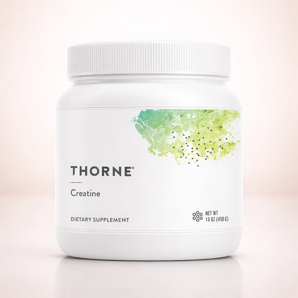 THORNE Creatine - Micronized Creatine Monohydrate Powder - Support for Muscles & Cognitive Function* - for Women & Men - Unflavored - NSF Certified for Sport - 5 g per Serving - 90 Servings