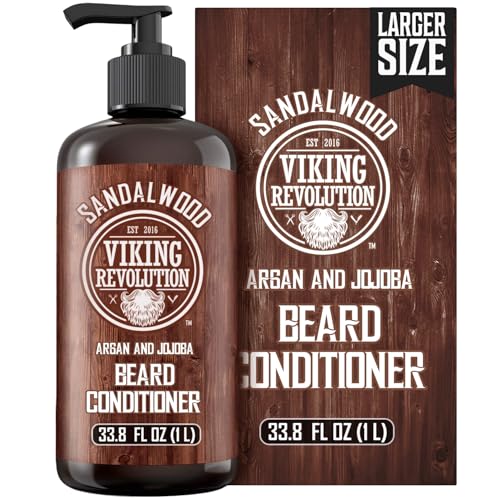 Image 1 of Default Title for the product Viking Revolution Beard Conditioner - Sandalwood - 33.8 fl oz