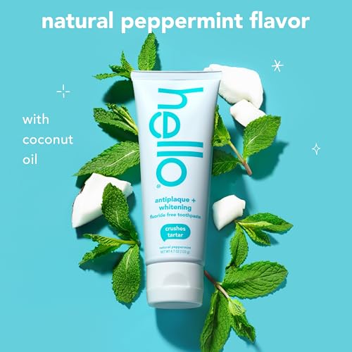 Image 3 of hello Antiplaque Whitening Toothpaste and Clean Mint Mouthwash Bundle Pack